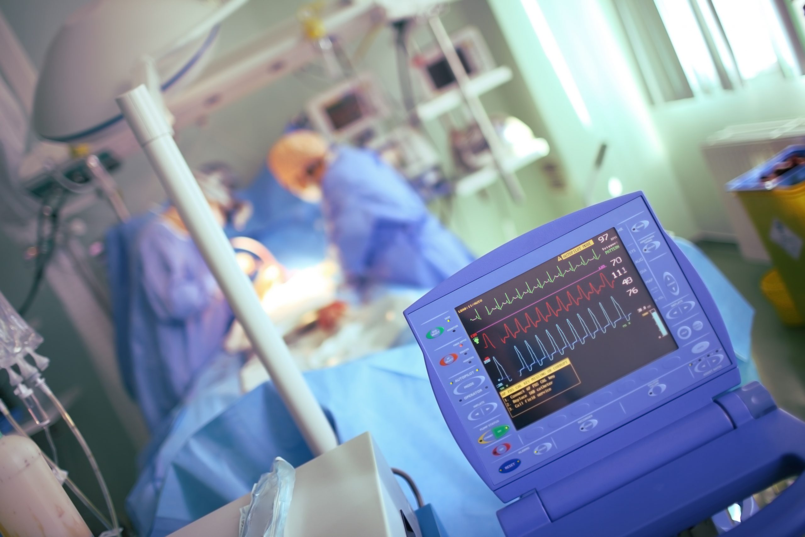 Monitoring of heart function during medical procedure